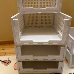 おまとめ 収納　折りたたみ　ダイソー　クローゼット収納　 の画像