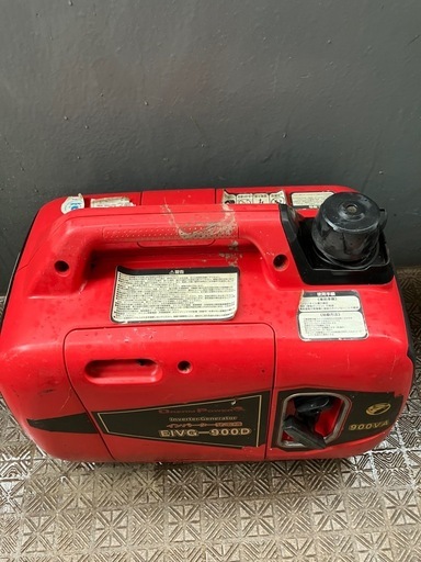 ナカトミ インバーター発電機 900VA 無鉛ガソリン EIVG-900D 工具 0.9kVA DREAM POWER