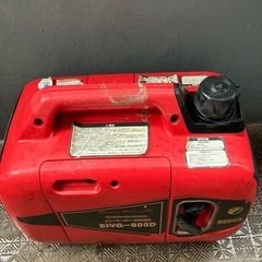 ナカトミ インバーター発電機 900VA 無鉛ガソリン EIVG-900D 工具 0.9kVA DREAM POWERの画像