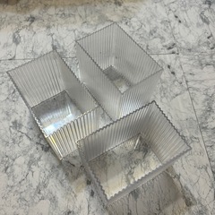 ⑱収納ケース　小分け収納　透明　3個セット　積み重ね可能 の画像