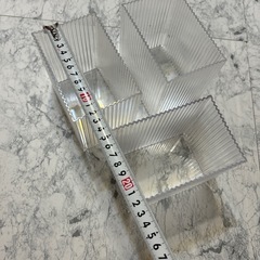 ⑱収納ケース　小分け収納　透明　3個セット　積み重ね可能 の画像