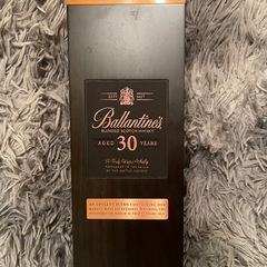 Ballantine's 30年 スコッチウイスキー 木箱入り（空きビン）の画像