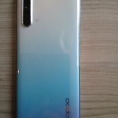 スマホ 本体OPPO RENO 3A 中古手帳型ケースと未使用のフィルムありの画像