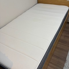 チェストベッド　ナチュラル　シングル　　　　　　の画像