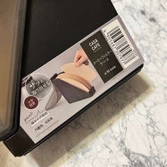 未使用　コーヒーフィルターケース　コーヒーフィルターつき　蓋付き の画像