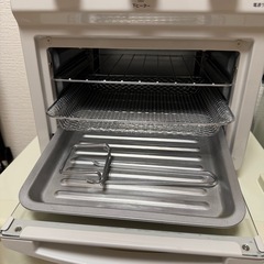 オーブントースター ノンフライ グリル 9L大容量
の画像