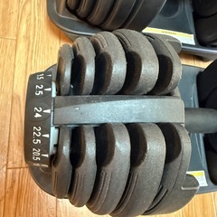 可変式ダンベル　2個セットの画像