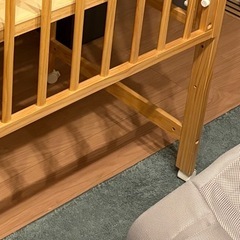 大和屋　ミニサイズWオープンベビーベッドの画像