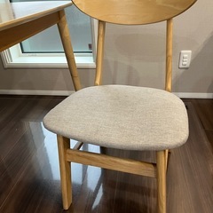 ダイニングテーブル&チェア(2脚)の画像