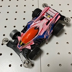 タミヤミニ四駆完成品、塗装済み　現状品、ジャンク品扱い！の画像