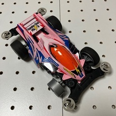 タミヤミニ四駆完成品、塗装済み　現状品、ジャンク品扱い！の画像