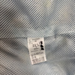 ベビー服 薄手ジャンパー 花柄 ブルー 90の画像