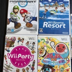 Wii本体＆カセットの画像