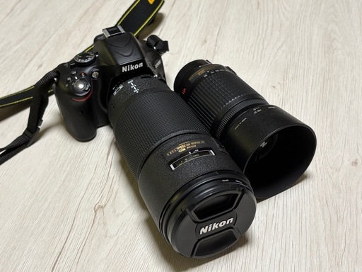 Nikon d5100 レンズ2こセット Nikon D5100 ダブルレンズセット 望遠レンズ 手ぶれ補正付き 付属品