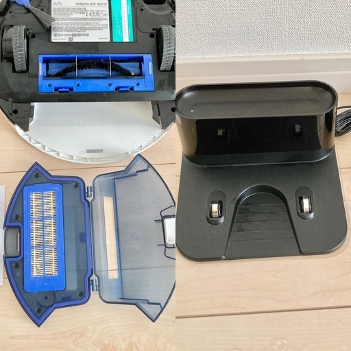 【美品】Anker eufy ロボット掃除機&水拭きRoboVac G30 Hybrid ホワイト