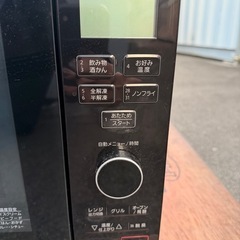 パナソニック オーブンレンジ 26L 2019年 NE-MS266-K の画像