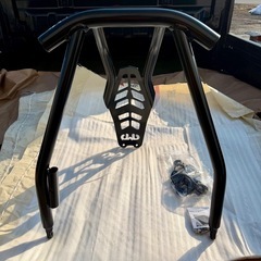 新品！BMP製POLARIS マトリクス用フロントバンパー　スノーモービルの画像