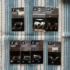 ジュエリーエンブレム　7個の画像