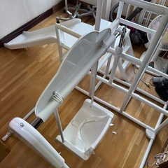 野中製作所 ジャングルジム ブランコ滑り台付き 室内遊具の画像