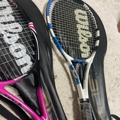テニスラケット3本セットの画像