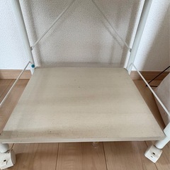 ニトリ レンジ台 バリオ 49 ホワイトの画像