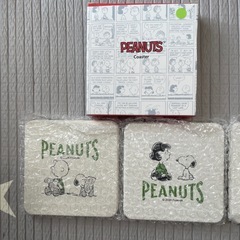 【新品】スヌーピー　まねっこ珪藻土コースター　PEANUTSの画像