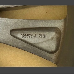 トヨタ ハリアー MXUA80 MXUA85 AXUH80 AXUH85 アルミホイール 19インチ 4261A-48290 1本の画像