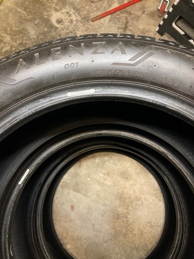 【最終値下】ALENZA 235/50R19  4本セット