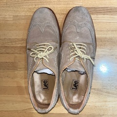 スエード　ウイングチップの画像