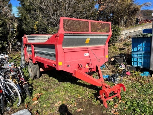 【農機具】マニアスプレッダ（堆肥散布機） 中古★DXT-3510★最大積載量3500KG