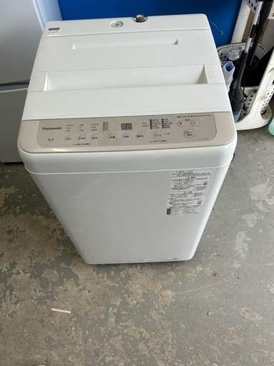 ☆パナソニック☆2023年製☆6kg☆ホワイト色☆激安洗濯機☆