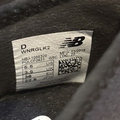 NB ニューバランス スニーカー 22.5の画像