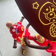 アンパンマン三輪車  ほぼ未使用  お値下しました！おはやめに！の画像