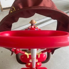 アンパンマン三輪車  ほぼ未使用  お値下しました！おはやめに！の画像