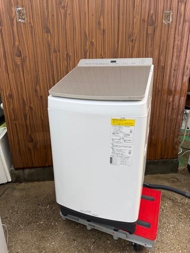 【美品】Panasonic パナソニック　洗濯乾燥機　NA-FW100K8　洗濯機