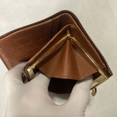LOUIS VUITTON ルイヴィトン 財布 がま口 モノグラム ポルトフォイユ ヴィエノワ ブラウンカラー M61674 レディースの画像