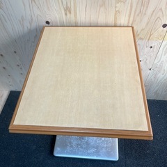 店舗用 テーブル カフェテーブル 角テーブル W500 D600 H700 業務用テーブル 2人用カフェテーブル 業務用 カフェ設備 の画像