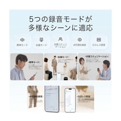 新品未使用❣️TALIX DingTalk A1 AIアシスタント ボイスレコーダーの画像