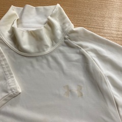 No.35【野球部応援‼️】UNDER ARMOUR  パワーシャツ　半袖ハイネックの画像