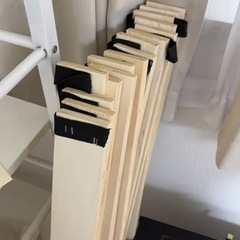 すのこベッド美品仙台市内送料無料の画像