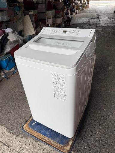 パナソニック 全自動洗濯機 7kg ホワイト NA-FA7H1-W スゴ落ち泡洗浄 パワフル立体水流