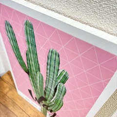 ⑩キャンバスアート サボテン🌵『Way』の画像