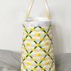 【43】白×黄色×緑　Mサイズの画像