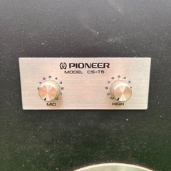 古くて大きなパイオニア・スピーカーCS-T5
の画像