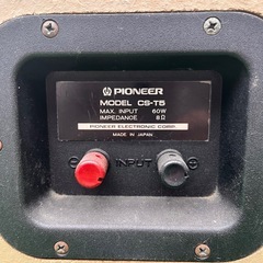 古くて大きなパイオニア・スピーカーCS-T5
の画像