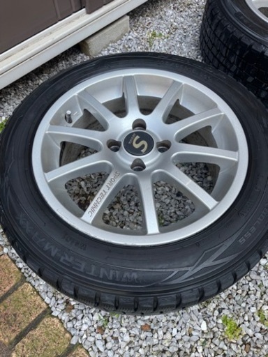DUNLOP 175/65R15 スタッドレスタイヤ (優太) 北朝霞のタイヤ 