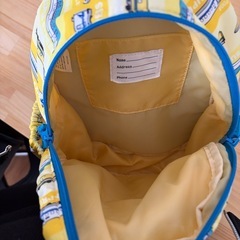 【差し上げます】電車柄　リュックの画像