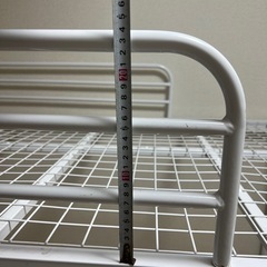 1台　2段ベッド　スチール　鉄製　ベッドの画像