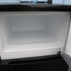 ２０２３年製　2ドア冷蔵庫　RCT90BL(E)の画像