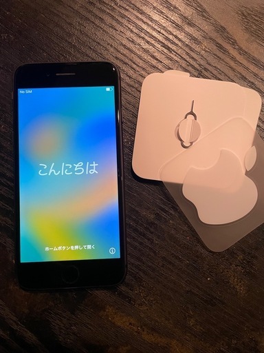 美品！初期化済！Apple iphone8 MQ782J/A スペースグレイ　64GB simフリー　本体　携帯